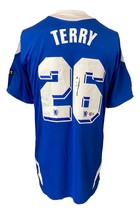 John Terry Unterzeichnet Chelsea FC Adidas Fußball Trikot Bas - £205.65 GBP