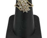 Women&#39;s Cluster ring 14kt Yellow Gold 409141 - £405.16 GBP