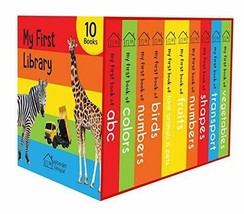 My First Library : Boxset of 10 Board Books for Kids - £21.26 GBP