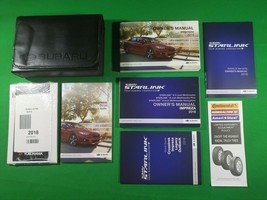 2018 SUBARU IMPREZA OWNERS MANUAL W/NAVI OEM KIT TOURING PREMIUM LIMITED... - $42.72