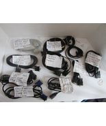 Lot of Computer Cables Belkin AWM Copartner CableTech Haurtian Chenrol S... - $364.41 MXN