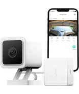 Wyze Smart Garage Door Opener W/Built-In Hd Video, Remotely Control, Way... - $62.99