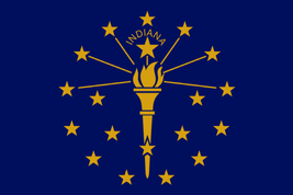 Indiana State Flag - 3x5 Ft - £15.97 GBP