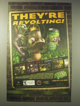2002 Oddworld Munch&#39;s Oddysee Video Game Advertisement - They&#39;re revolting - £14.50 GBP
