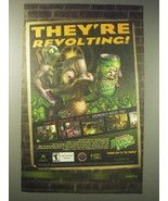 2002 Oddworld Munch&#39;s Oddysee Video Game Advertisement - They&#39;re revolting - £14.55 GBP