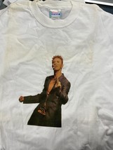 David Bowie Tour T Shirt Security  Tshirt   XL - $94.05