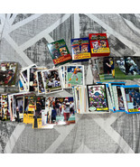 Assorted Football And Hockey Trading cards 1 pound 10 ounces - $24.75