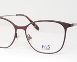 H.I.S Von Mpg HT4229 007 Plum Einzigartig Brille Rahmen His 51-15-145mm - $96.02