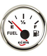Marine Boat Yacht Auto Fuel Tank Level Gauge 240-33ohms 9-32V 52mm 2” 31... - $27.34 CAD