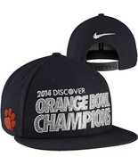 Nike Clemson Tigers 2014 Orange Bowl Champions Locker Room Players Snapb... - £19.13 GBP