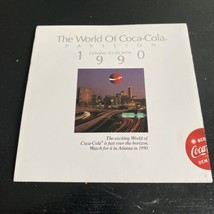 The World of Coca Cola Pavilion 1990 Atlanta Promo Booklet - Vintage - £3.46 GBP