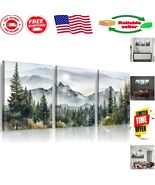 Beautiful 3 Panel Framed Canvas Prints for Living Room and Office Decor - $83.61 CAD