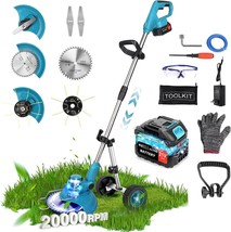 Weed Eater Cordless, Heavy Duty, Automatic, 12&quot; Electric Weed Wacker Brush - $189.94