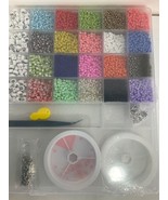 1000pcs Seed Glass Beads Loose Spacer  Jewelry Making New - £11.05 GBP