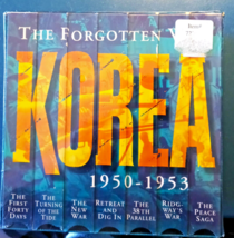 Vintage 1996 Korea War VHS Boxed Set Forgotten War Complete 7 Tape New &amp; Sealed - £12.36 GBP
