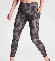 ATHLETA Lightning Camo 7/8 Tight Leggings Size Large - $38.61