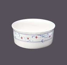 Mikasa Annette CAC20 large round souffle bowl. Intaglio stoneware line. - $54.47