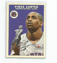 Vince Carter (Toronto Raptors) 2000-01 Fleer Tradition Glossy Version Card #44 - £5.34 GBP