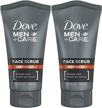 Dove Men+Care Face Scrub- Deep Clean Plus- 5 Ounce (Pack of 2) - £27.96 GBP