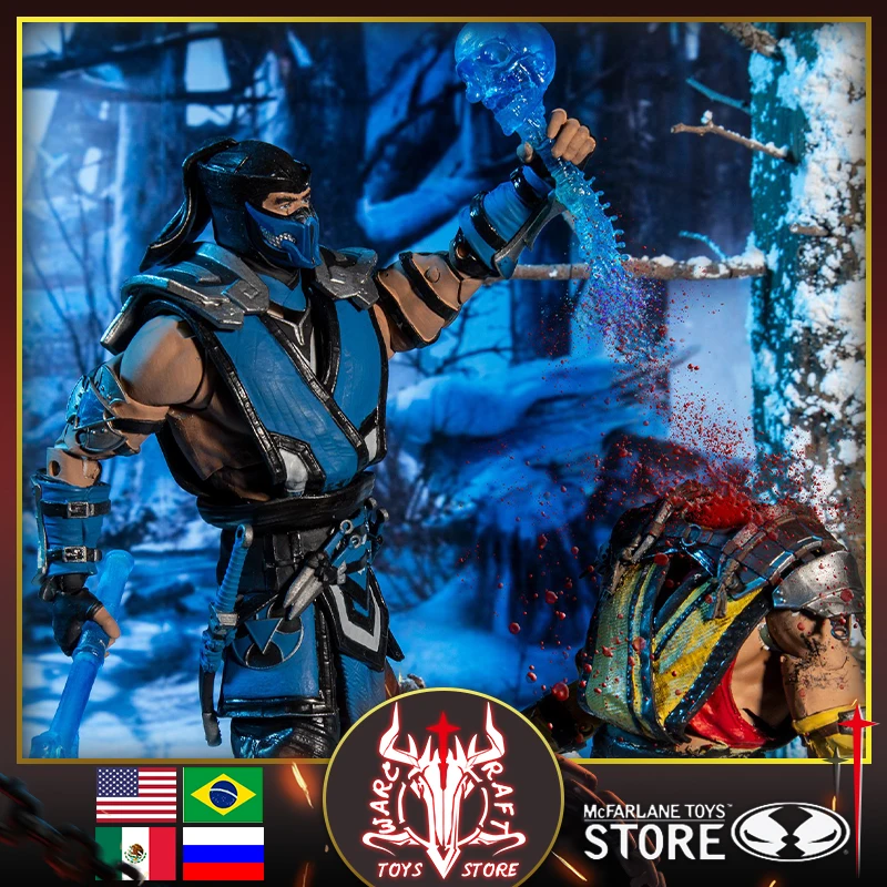 McFarlane Toys Mortal Kombat Game Series Zero DC Multiverse 7-inch Movable - £112.08 GBP