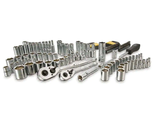 SAE Metric Mechanics Tool Set 123-Piece Ratchet &amp; Socket Sets 1/4 in. an... - £60.74 GBP