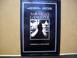 American Gangster (DVD, 2008, 2-Disc Set) LIKE NEW - £8.79 GBP