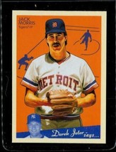 2008 Upper Deck Goudey Baseball Trading Card #73 JACK MORRIS Detroit Tigers - £7.61 GBP