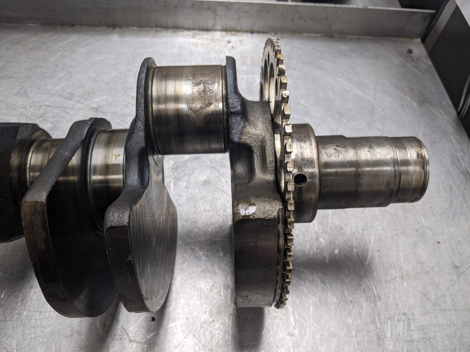Crankshaft Standard For 03-07 Ford F-250 Super Duty  6.0 1839402C1 Diesel Item image 10