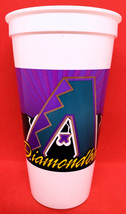 Diamondbacks Purple Diamondbacker 24 oz Plastic Cup 2003 SGA DBacks NEW NOT USED - £4.71 GBP