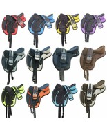 Treeless Synthetic Freemax Saddle with Matching Girth And Stirrups Available in  - $162.21
