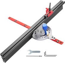 Precision Miter Gauge, 24&quot; Aluminum Table Saw Miter Gauge W/ 60 Degree An - £141.74 GBP