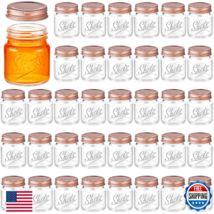 Tessco 36 Pcs Mini Mason Jar Shot Glasses with Lids 2 oz Dishwasher Safe - $60.65