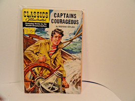 Classics Illustrated #117 Captains Courageous 1st Edition Very Good Minus - $11.99