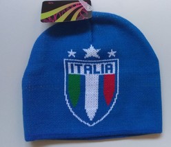 Officially License Soccer NATIONAL TEAM ITALIA Soccer Beanie  - £19.29 GBP