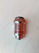 Swift 40X 0.65 Microscope Objective AS-IS for Parts - $25.25