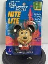 Night Light Mickey Mouse Walt Disney General Electric Vintage 1977 NOS - £7.50 GBP