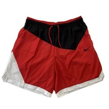 Nike DNA Men 8&quot; Woven Basketball Shorts Red Black White XXL - £24.95 GBP