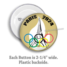 2024 Olympic BUTTONS Pin Pinback Buttons Badge Collectible - $3.99