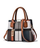 Chic Elegance: Newposs Unveils Exquisite Luxury - Designer Plaid Shoulde... - $40.66 CAD