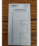 Hardline Self Adhesive Letter F Glossy White Laminate 3 In Super Stick - €2,51 EUR