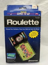 Vintage Pressman Roulette Travel Games To Go - £34.84 GBP
