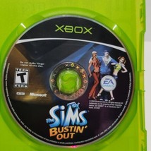 Sims Bustin&#39; Out Microsoft Xbox, 2003 no instructions disc scratched - £11.65 GBP