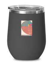 Wine Tumbler Stainless Steel Insulated Funny Fibonacci Sequence Graphic  - £21.93 GBP