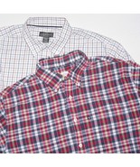 LOT OF 2 MEN&#39;S  Sz LARGE SHIRTS ~ BROOKES BROS 346 &amp; COVINGTON ~ GOOD / ... - $27.12 CAD