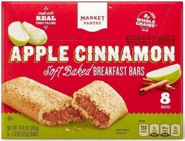 Apple Cinnamon Soft baked Breakfast Bars - 8ct - Market Pantry - $43.56