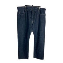Levis 501 Mens Jeans Adult Size 42x30 Button Fly Dark Wash Denim Origina... - £21.41 GBP