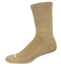 Altera Conquer Light Weight Crew Socks - Brown - Extra Large - $15.00