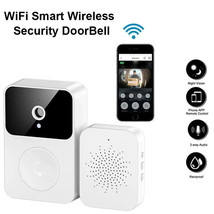 Wireless Doorbell Outdoor Camera Security Night Vision Voice Change IOS/Android - £35.66 GBP