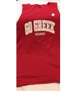 Red XXL Go Greek .Tank Top. University Of Arkansas - £8.98 GBP
