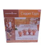 Copper Chef Copper Eggs Non Stick Egg Maker Make Perfect Hard Boiled Eggs - $15.83 CAD